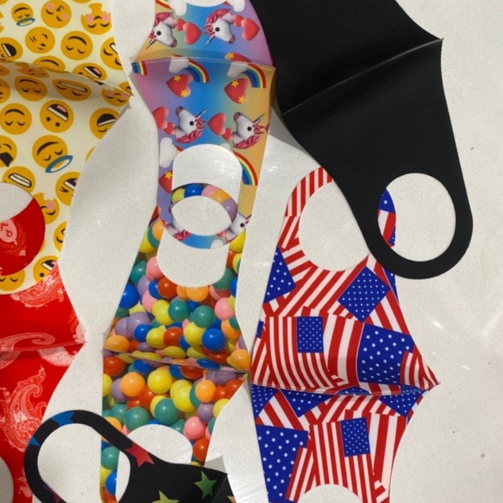 Colorful Patterned Face Masks